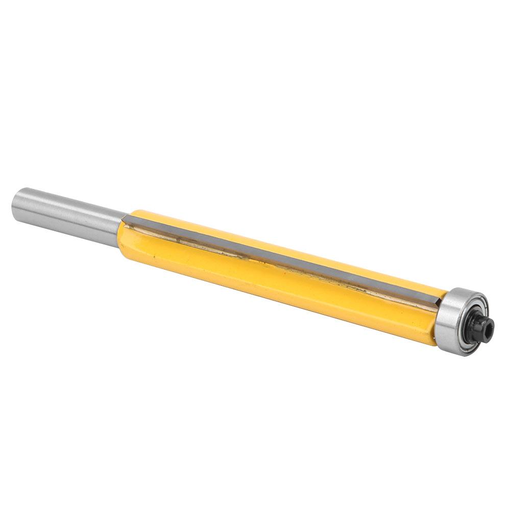 8mm Schaft Oberfräser Holzbearbeitung Fräser Mit Lager Bündigfräser zum Bündigfräsen(8*12.7*50.8mm )