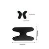 6Pcs/6Pairs Ski Boot Pads Snowboard Adhesive Foam Pads Ski Boot Ankle Wrap Pads Adhesive Snowboard And Ski Boot Fitting Pads