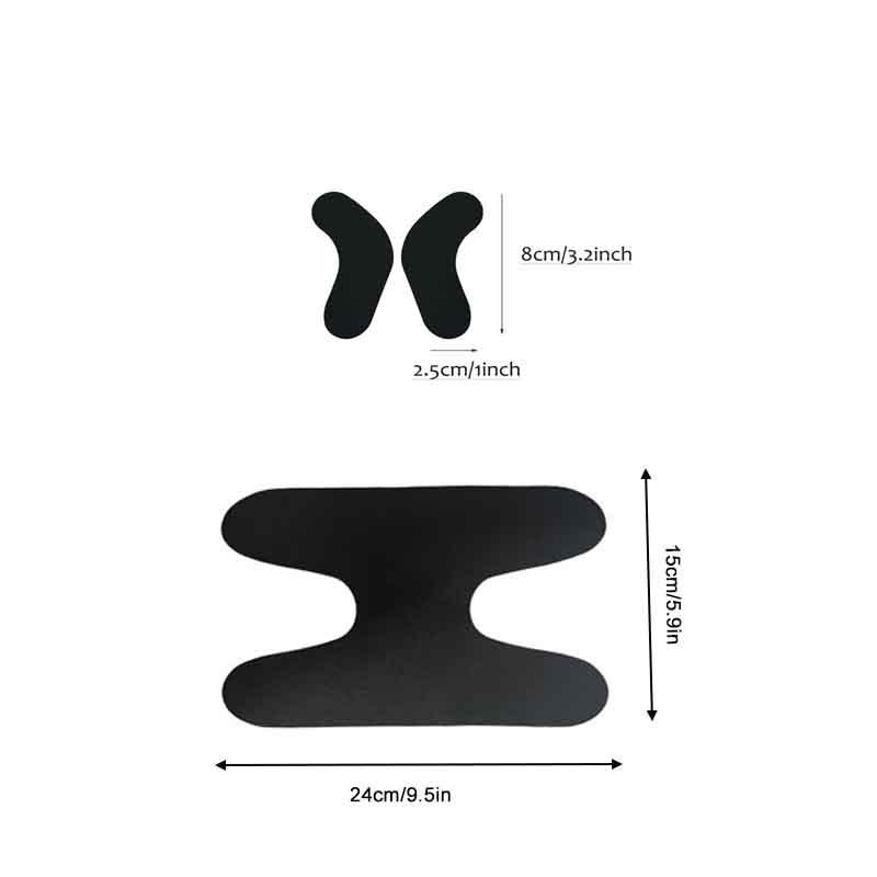 6Pcs/6Pairs Ski Boot Pads Snowboard Adhesive Foam Pads Ski Boot Ankle Wrap Pads Adhesive Snowboard And Ski Boot Fitting Pads