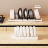 Pot Lid Storage Rack, Suitable For Cabinet Drawers, A Kitchen Organizing Tool Suitable For Storing Cookware.
