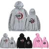 Cozy Demon Slayer Kimetsu No Yaiba Hoodie For Anime Fans With Long Sleeves