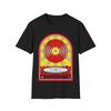 Vinyl Album Stained Glass Unisex Softstyle T-Shirt, Music Lover Retro Tee