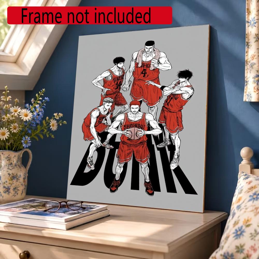 Slam Dunk Chibi 5D Diy Diamond Painting Round Diamond Mosaic Suitable For Beginners Diamond Painting Rhinestones Gift Frameless