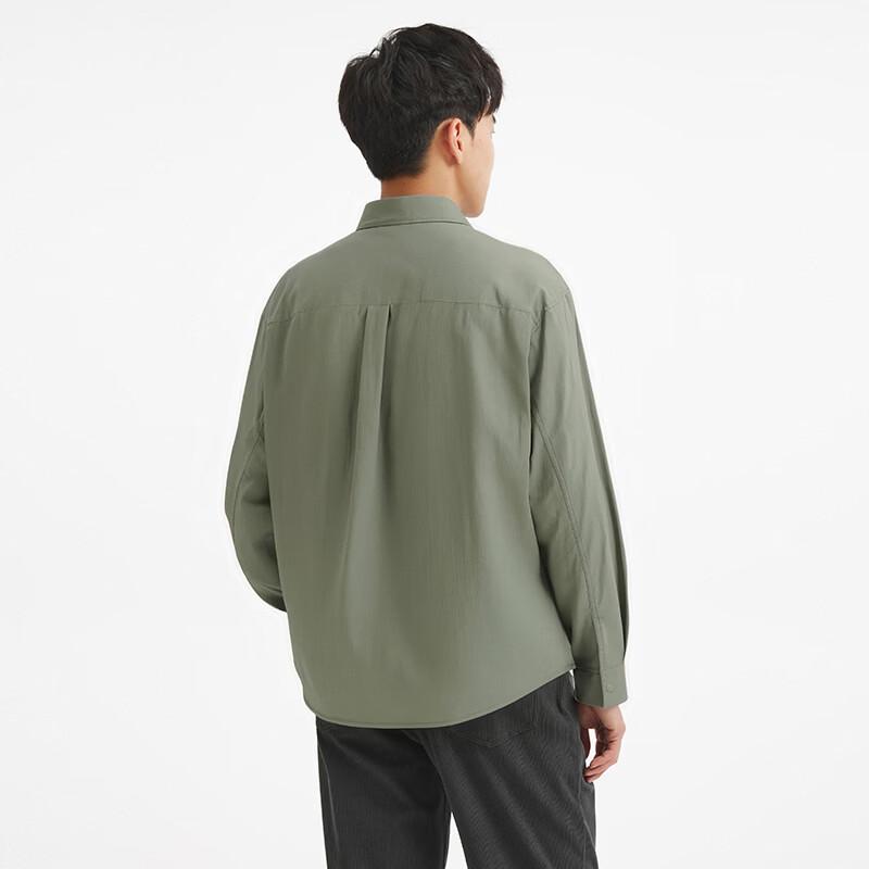 Hotwind Men's 2026 Spring Loose Fit Long-Sleeve Shirt