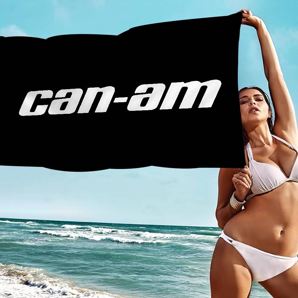 Can-Am Spyder Logo Microfiber Blanket Quick Drying Beach Towels Oversized Printing Super Absorbent Pool Towel Blanket