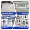 High-Gloss Marble Effect Epoxy Floor Coating Marble Garage Paint Waterproof Floor Paint Waterproof Water-Based Epoxy Coating
