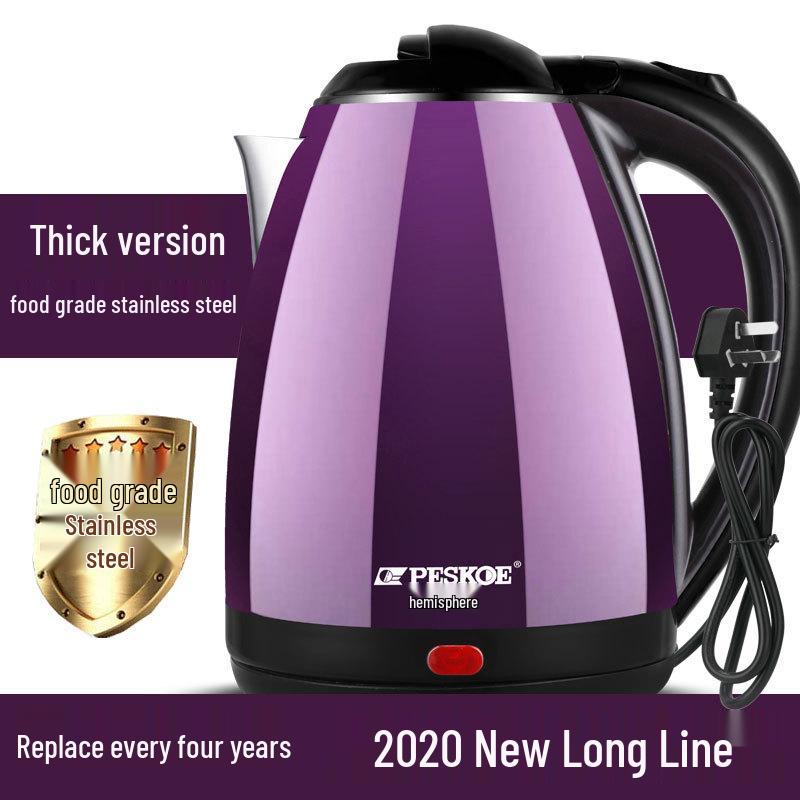 Positive Hemisphere Stainless Steel Electric Kettle: Auto-Off, Thermal Insulation, Household Electric Water Boiler