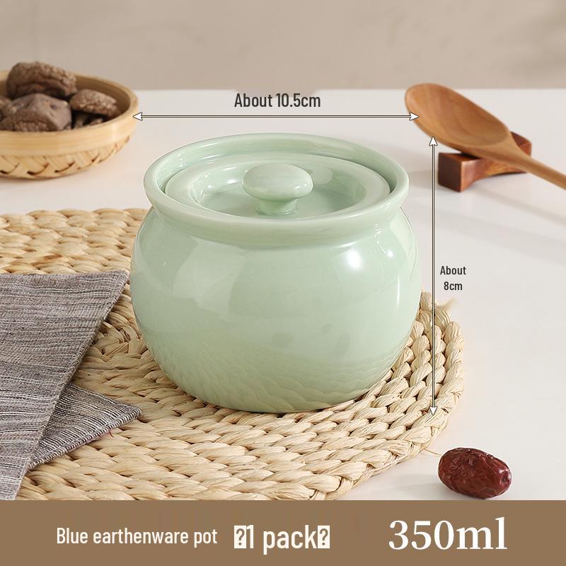 Ceramic Double-Boiling Steaming and Stewing Pot for Shaxian Soup