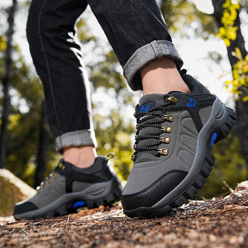 36-47 Pareja Tallas grandes Antideslizantes Moda Tendencia al aire libre Zapatos de senderismo Zapatos de senderismo Zapatos casuales deportivos para hombres y mujeres