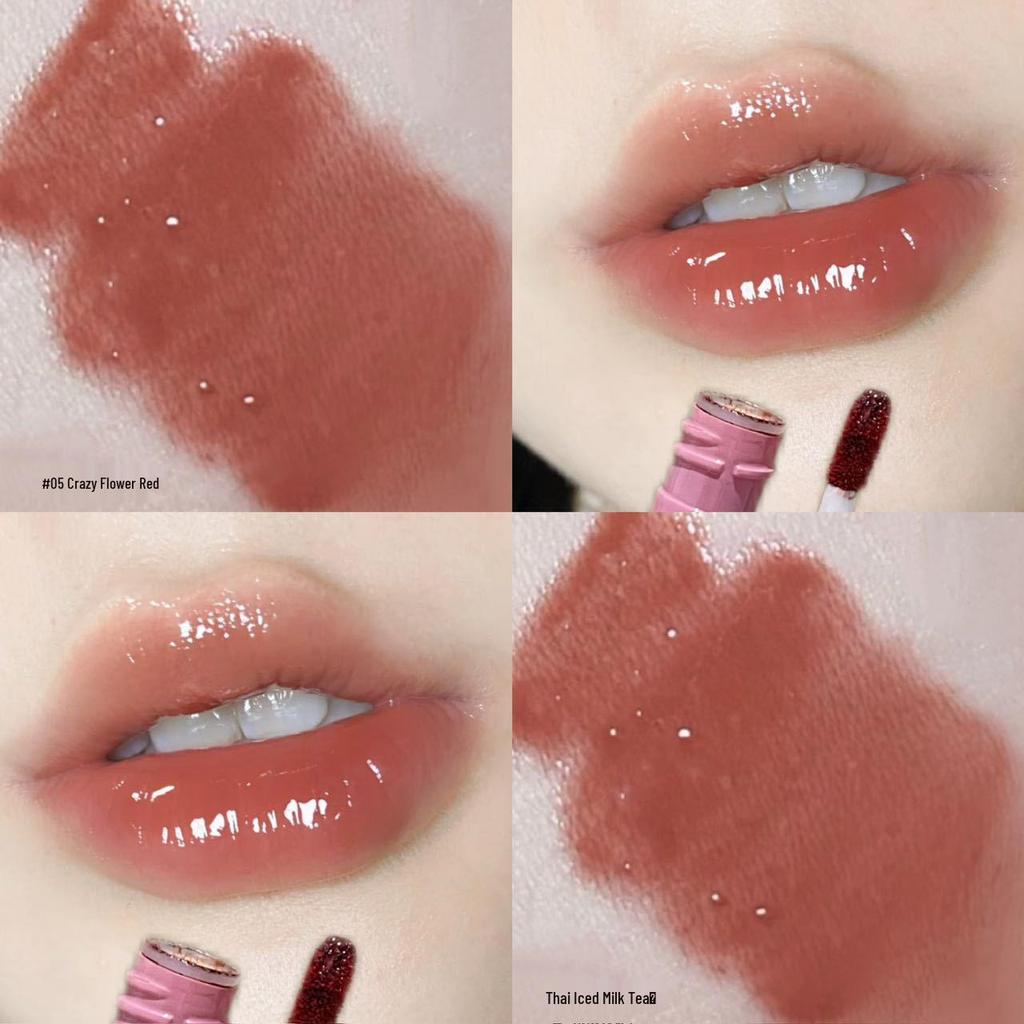 TOOT DODO Mirror Lip Glaze: Moisturizing, Glossy, Long-Lasting, Natural Lip Color that Brightens Skin Tone.