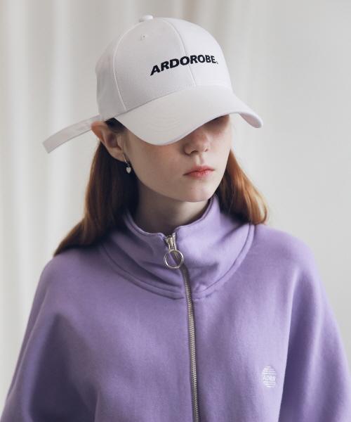 ARDOROBE Logo Embroidered Ball Cap Aac191001-Wt