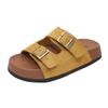 Slippers women's summer outer wear 2025 new thick-soled casual non-slip soft-soled beach one-word sandals retro vacation shoes
