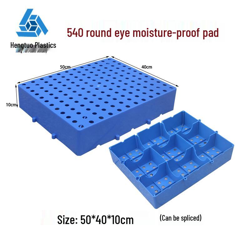 Moisture-Proof Interlocking Plastic Pallet Tray for Warehouse Storage