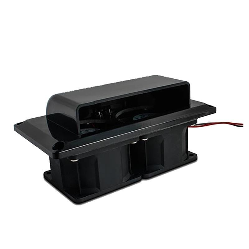 

090E 12В Вентиляционное отверстие для прицепа-дачи, вентилятор для охлаждения и вытяжки чёрный