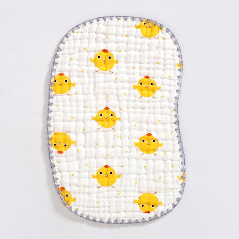 Newborn Cloud Slice Pillow: Ten-Layer Gauze, Sweat-Absorbing, Anti-Spit Milk, Head Protection Pillow
