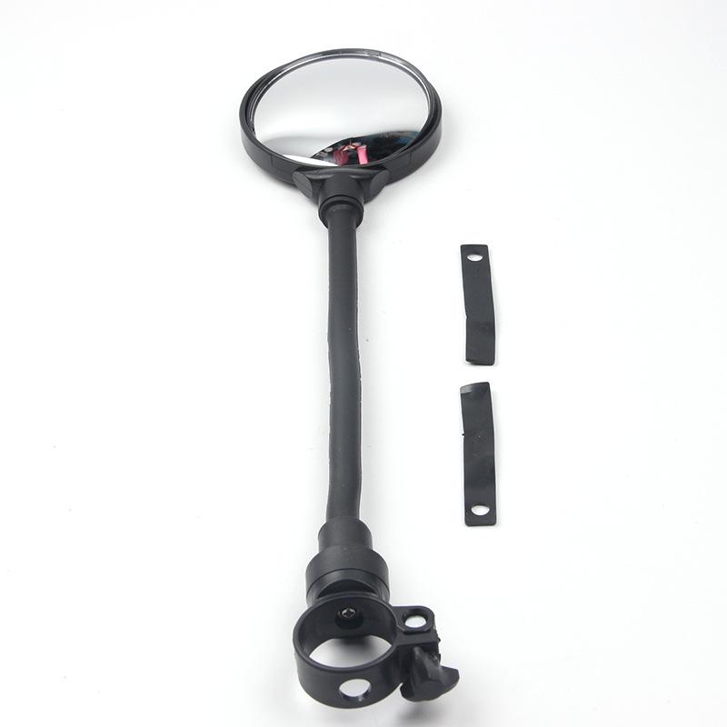 

Flexible Bicycle Rearview Mirror with Adjustable Hose for Electric Motorcycles and Handlebars One Size
