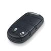 Car Key Shell For Chrysler Jeep Compass Renegade Cherokee Smart Remote Key Fob Case 2/3/4/5 Button Emergency Insert Blade