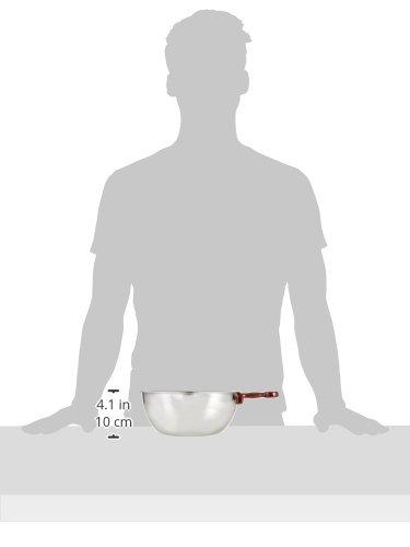Endo Shoji Stainless Steel Handled Spouted Bowl with Measuring Marks, Large