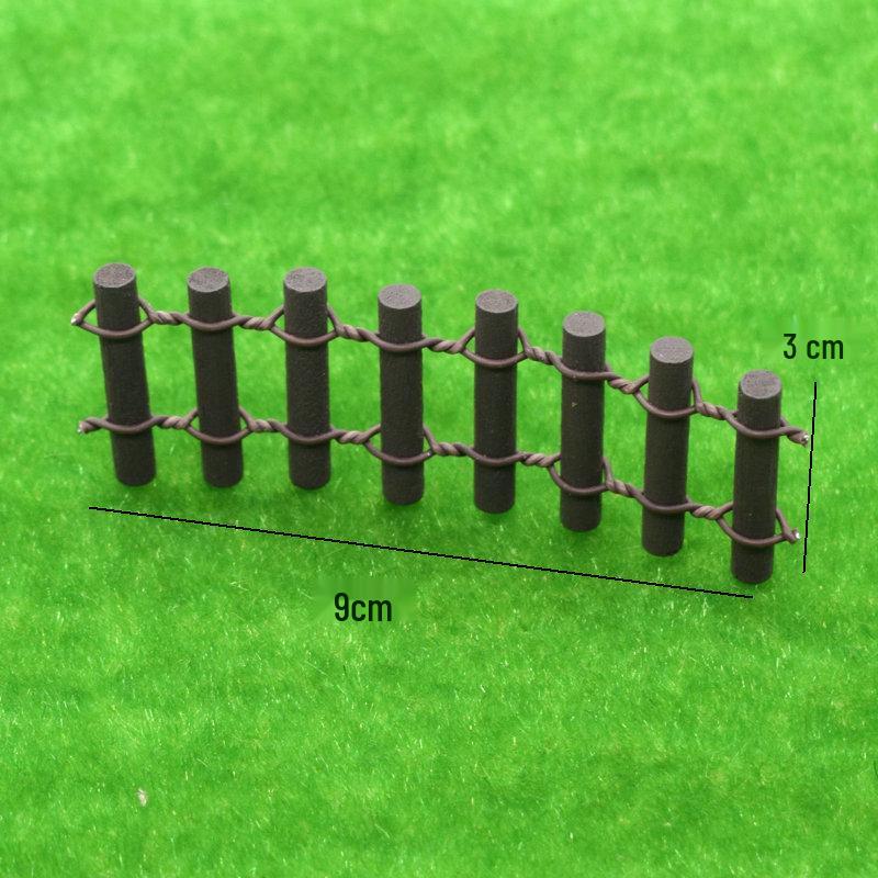 Miniature DIY Building Model: Moss, Micro Landscape Ornaments, Resin Animal & Plant Figures