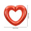 Red Love Heart Shape Foil Balloons Valentines Wedding Party Decorations Birthday Party Decor Photo Props Baby Shower Supplies