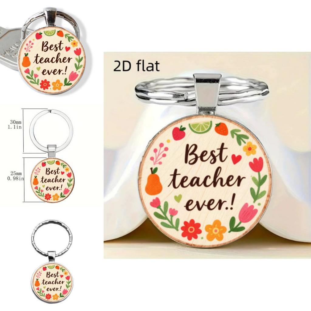Cel mai Bun Profesor Din Toate Timpurile Breloc cu Scrisoare Pandantiv Decorativ Pentru Cadouri