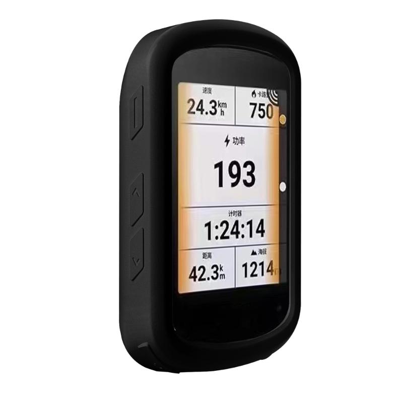 Skin-friendly Drop Resistant Anti-Drop Silicone Protective Case Compatible for-Garmin Edge 840 Premium-GPS Bike Computer