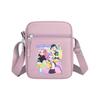 Cartoon Printed Boy And Girl Colorful Small Square Bag, Casual And Popular, Cute Women's Shoulder Bag