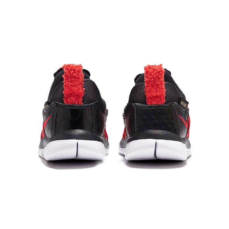 Nike Dynamo Free Low top Toddler Shoes Black Red Infant And Toddler DC8318-001