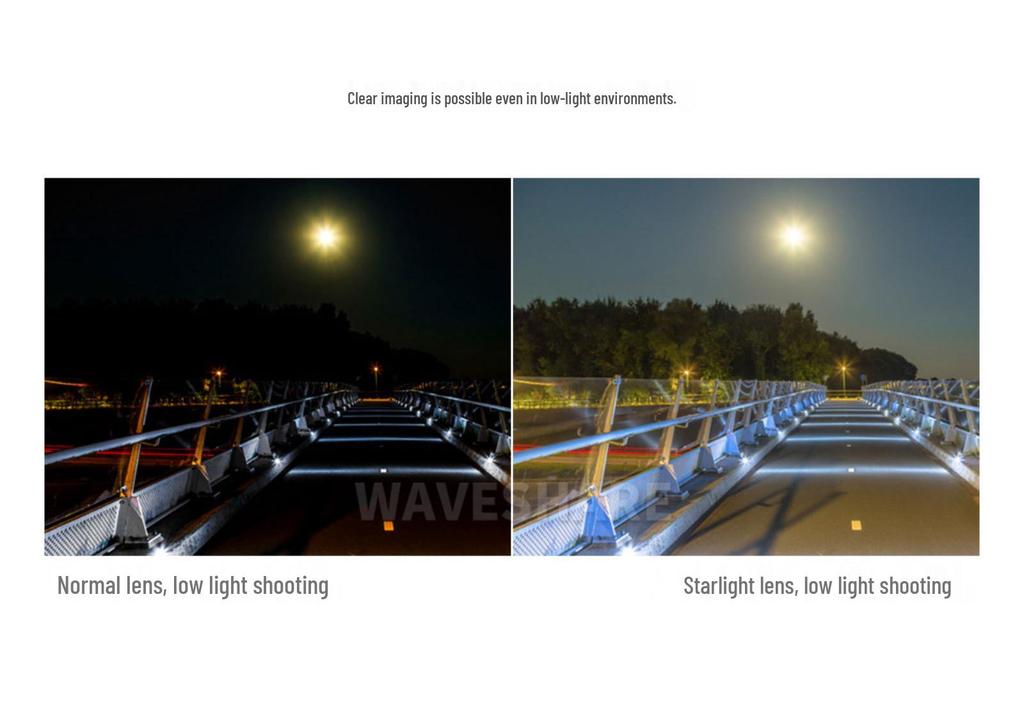 MicroSnow Starlight IR-CUT HD Night Vision Outdoor Camera for Raspberry Pi