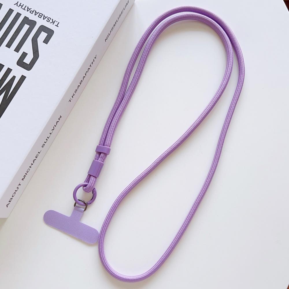 Candy Color Crossbody Colorful Long Strap for Mobile Phone Adjustable Lanyard Necklace Hanging Rope Anti-Lost Accessories