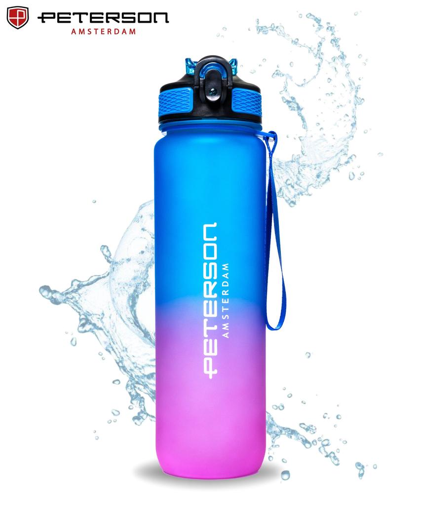 Water bottle 1L PTN HY-8014-1L-9577 Blue-Pink