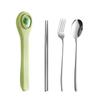 Portable Cartoon Stainless Steel Tableware Set