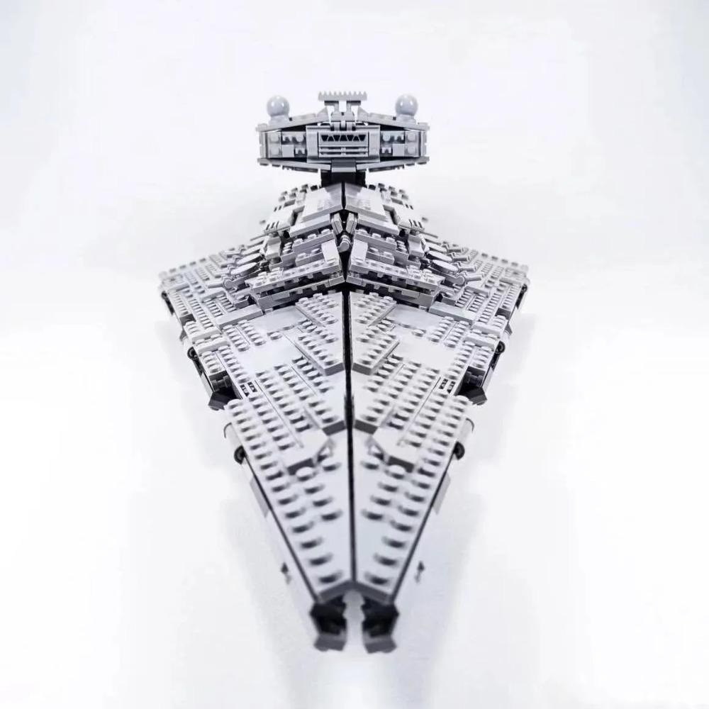2025NUOVO 1555 pezzi UCS Star Battle Imperial Star Destroyer 75394 Mattoncini Con 7 Bambole Per Bambini Regali per Vacanze Compleanno