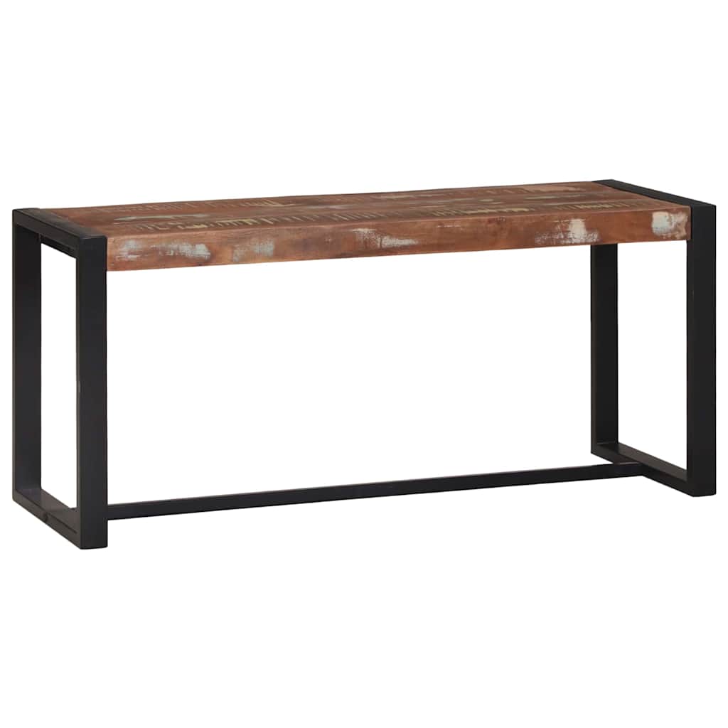 Solid Wood Shoe Storage Bench Mango