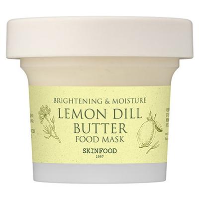 Zitronen-Dill-Butter-Lebensmittelmaske, 1 Packung, 1 Stück