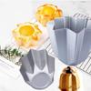 Easy Demoulding Octagonal Chiffon Cake Mold Non-stick Bread Baking Pan DIY Pandoro Molds  Mousse