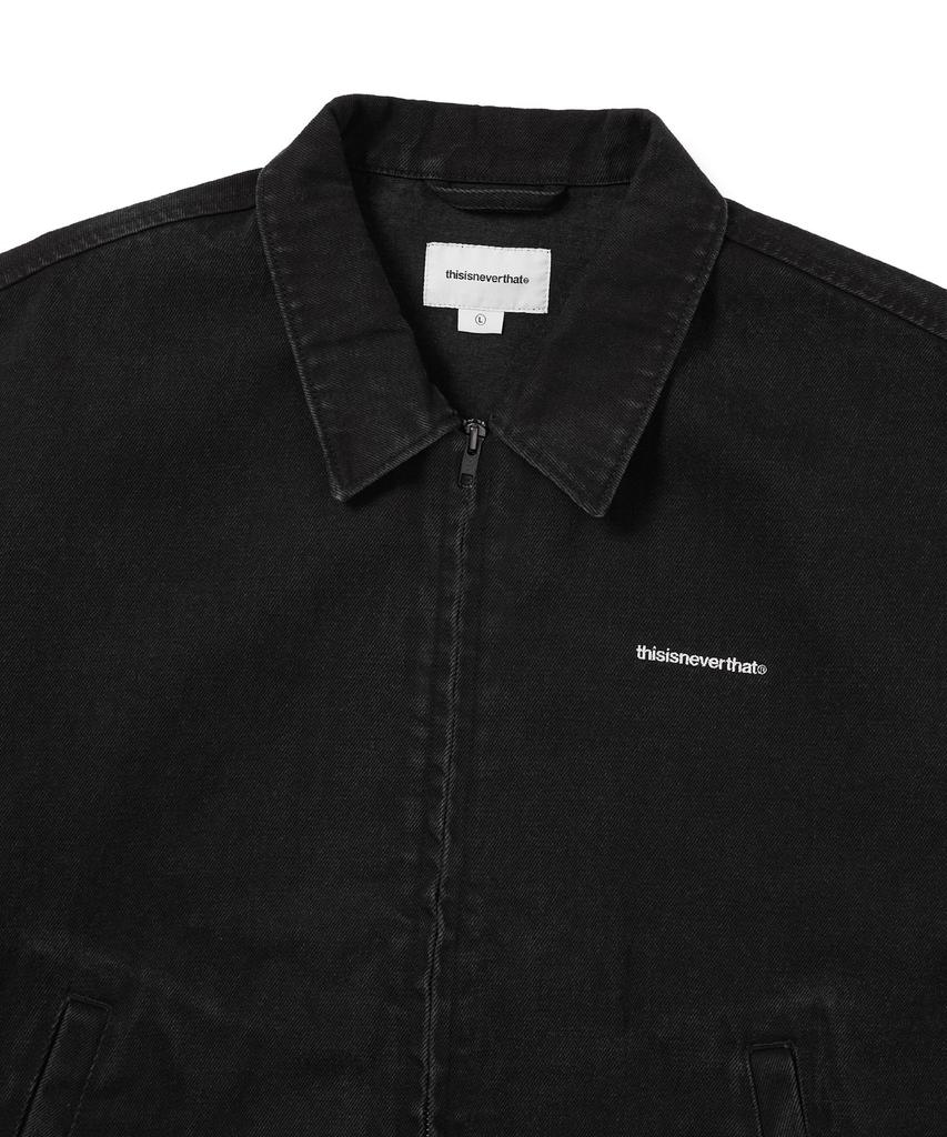 Thisisneverthat Denim Blouson Jacket Black