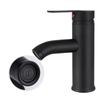 Waterfall Bathroom Sink Taps Single Lever Handle Basin Mixer Tap Hot/Cold Adjustable Washbasin Faucet Stainless Steel