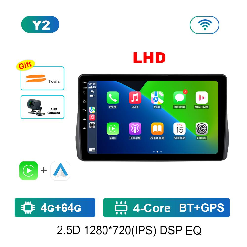 Android Car Radio Multimedia Video Player for Toyota Wish 2 2009 - 2017 GPS Navigation Left Hand Drvie DSP Stereo 4G WiFi