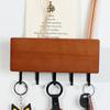Vintage Wooden Key Holder Wall Mounted Decorative Key Organizer Hanger for Housewarming Gift Home Decor