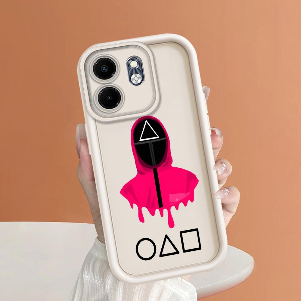 Soft Silicone Phone Casing Full Cover Camera Shockproof Protection Case for Huawei Honor Infinix Tecno iPhone Motorola Google