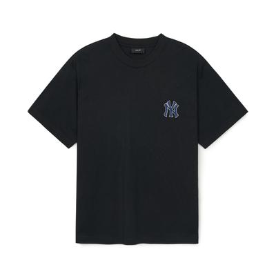 MLB New York Yankees T Shirt Unisex Black 3ATSM0344-50BKS