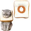 Toast Style Adjustable E-Collar - Soft Recovery Cone for Cats/Dogs Post-Surgery, Bite-Proof & Foldable Design