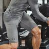Under Armour Color Block Waist Training Fitness Shorts Men shorts Gray 1358235-066