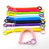 Elastische Riemen Spiralfeder Lanyard Einziehbar Teleskopische Feder Schlüsselanhänger Outdoor