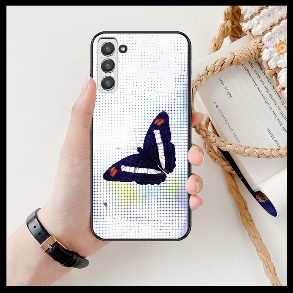 Husă de telefon cu model frumos de fluturi Pentru SamSung Galaxy s6 s7 S8 S9 S10E S20 S21 S5 S30 Plus S20 fe 5G Lite Ultra Edge