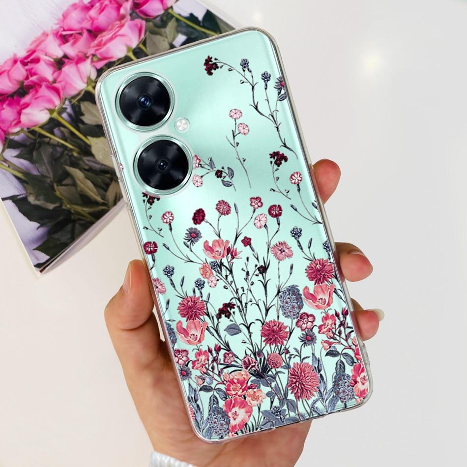 Fashion Elegant Pattern Phone Case For Huawei Nova 11i Soft Silicone TPU Back Cover For Huawei Nova11i 4G MAO-LX9