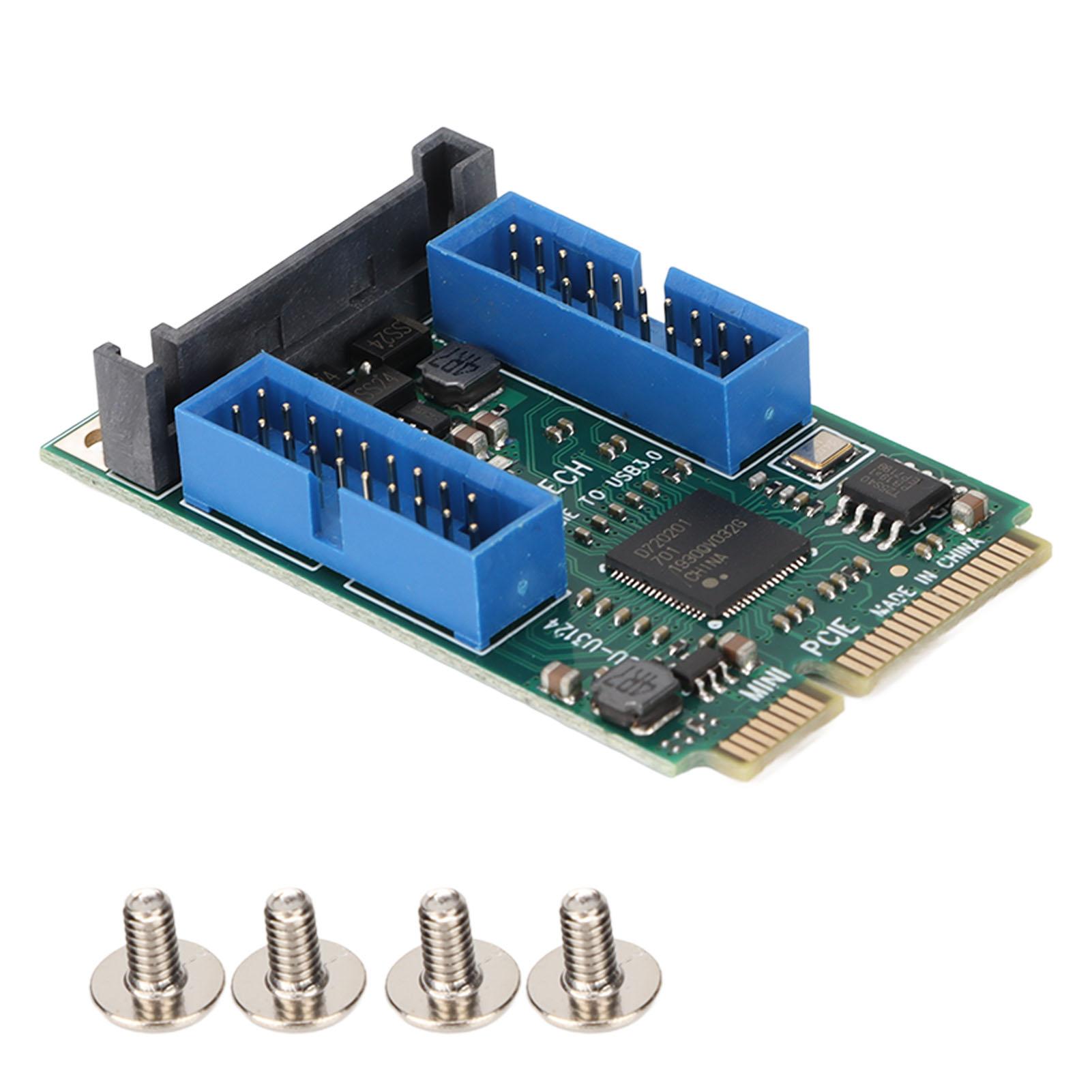 

Плата розширення MINI PCI E до USB3.0 5 Гбіт/с, передача 19 20PIN, висока сумісність PCIe Expansion