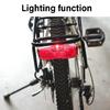 Bicycles Rear Reflector Tail Light Waterproof Bicycles Rear Seats Reflective Taillight Luggage Rack Mounted Bike Light