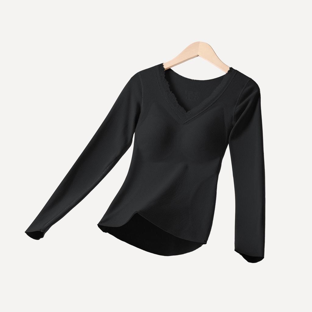 7A Women's Cashmere Thick Fleece-lined Underwear Set for Autumn/Winter 2025